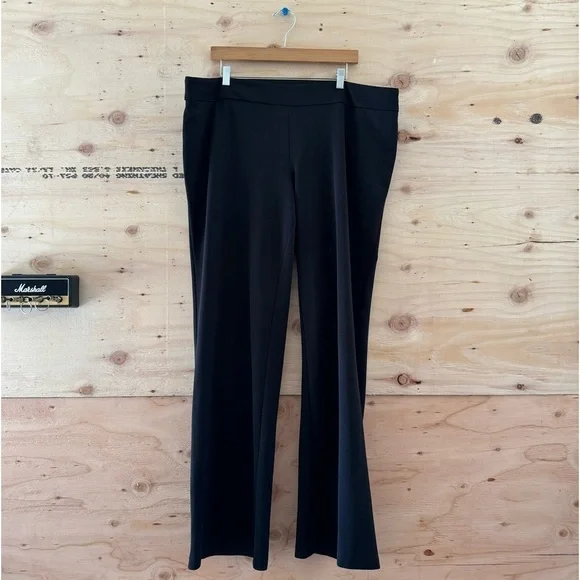 Lane Bryant Black Flare Leggings - Picture 2 of 6